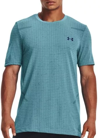 UA Seamless Grid SS-BLU