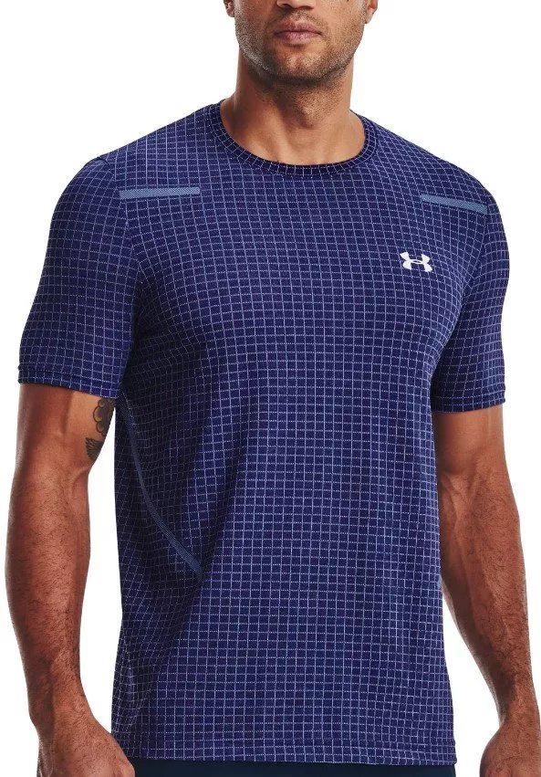 T-shirt Under Armour UA Seamless Grid SS-BLU