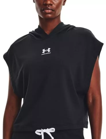 UA Rival Terry SS Hoodie-BLK