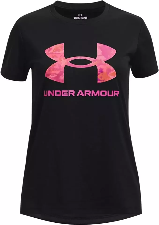 Under Armour UA Tech Print BL SSC-BLK Rövid ujjú póló