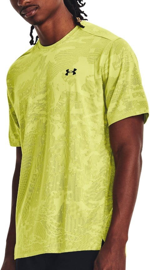 Under Armour UA Tech Vent Jacquard SS-YLW Rövid ujjú póló