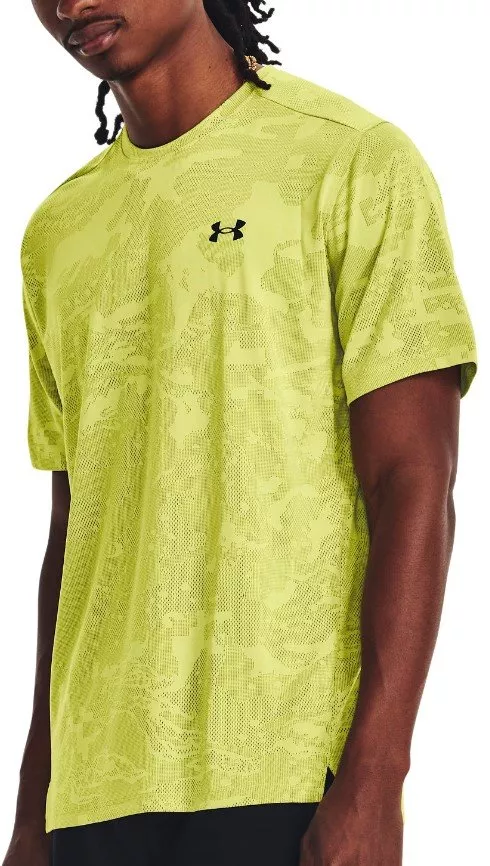 Under Armour UA Tech Vent Jacquard SS-YLW Rövid ujjú póló