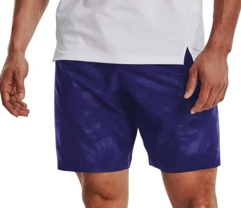 UA Woven Emboss Short-BLU