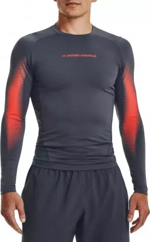 UA HG Armour Novelty LS-GRY