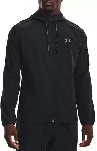 UA Stretch Woven Windbreaker-BLK