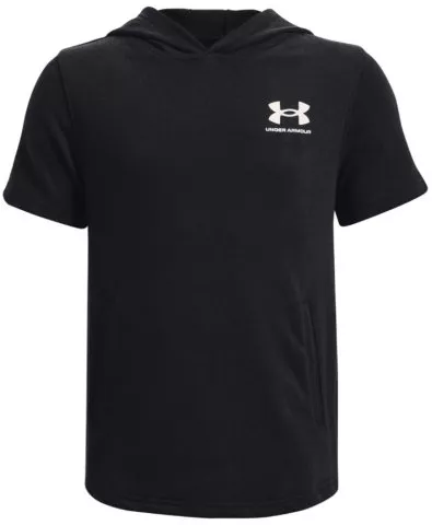 UA Rival Terry SS Hoodie-BLK