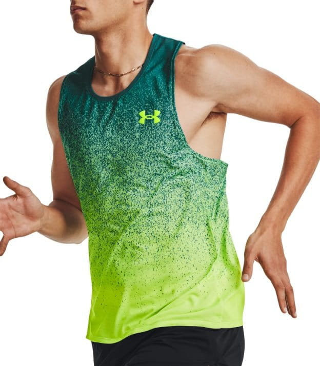 Tank top Under Armour UA RUSH CICADA SINGLET - Top4Running.com