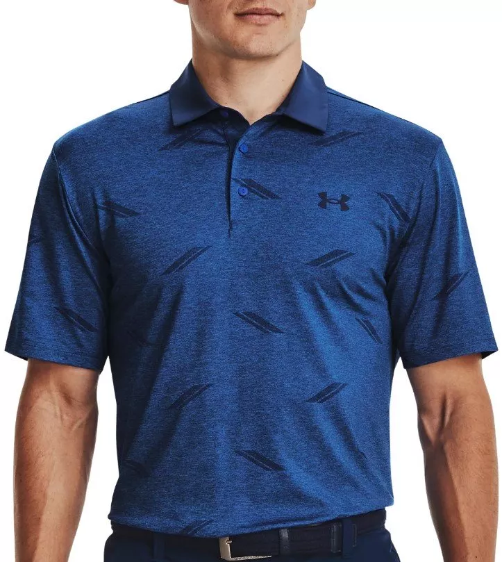 Under Armour UA Playoff Deuces Jacq Polo-BLU Rövid ujjú póló