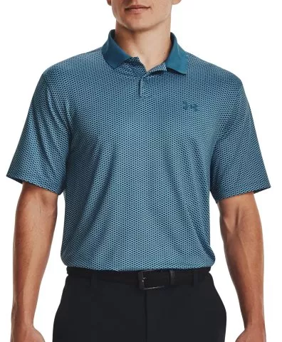 UA Perf 3.0 Printed Polo-BLK