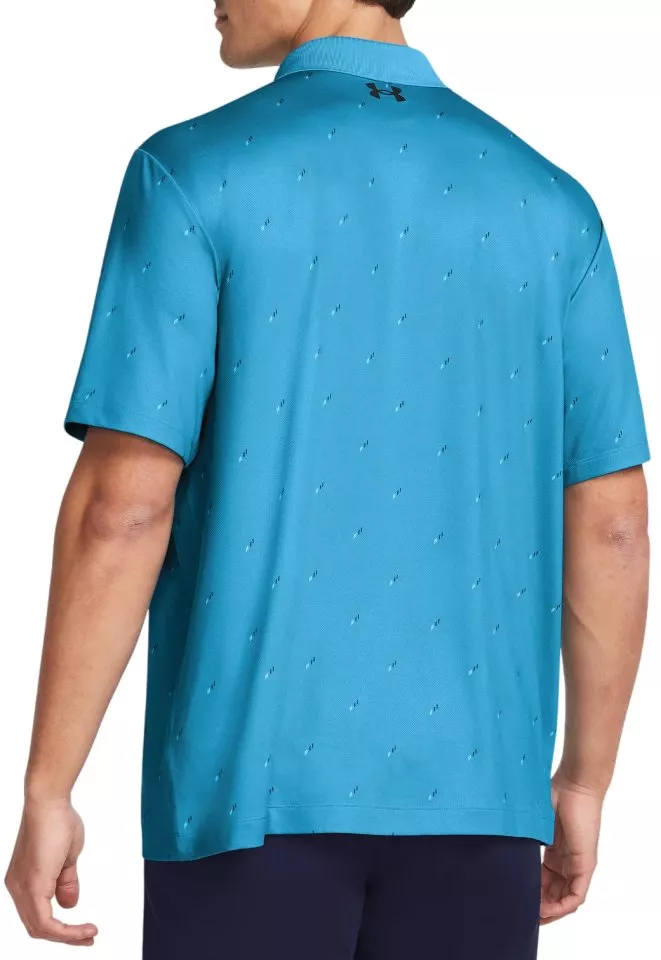 Under Armour Perf 3.0 Printed Polo Rövid ujjú póló