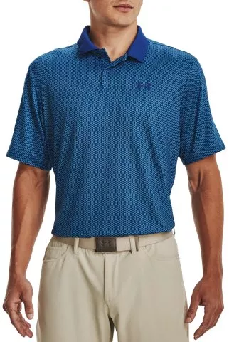 UA T2G Printed Polo-BLU