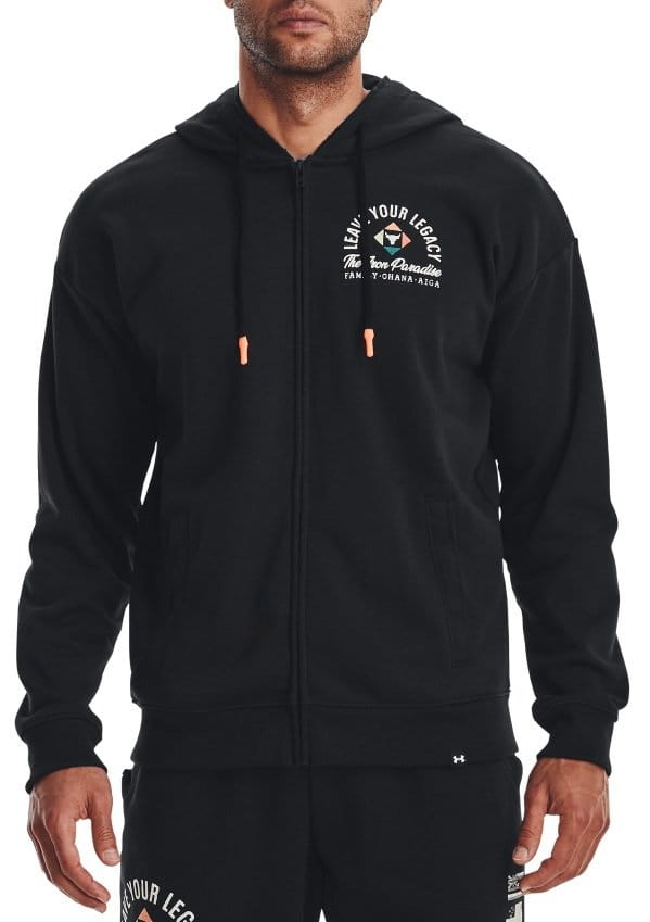 Mikica s kapuco Under Armour Pjt Rck HW Terry FZ Fam