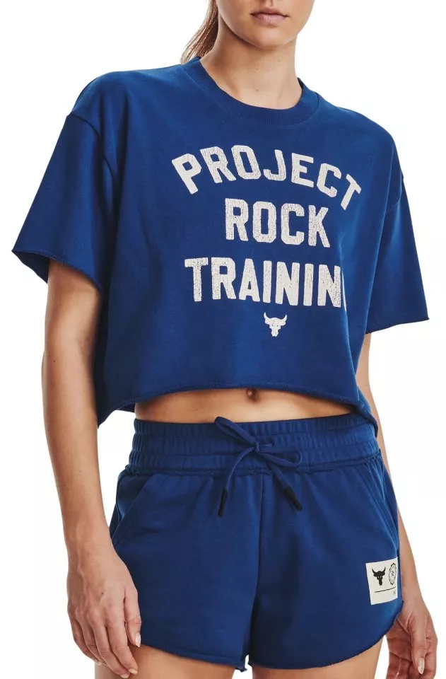 T-shirt Under Armour Pjt Rck SS Crop Rvl Terry TG