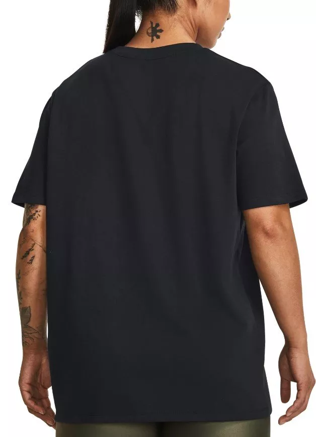 T-shirt Under Armour Pjt Rock Hwt Campus T-BLK