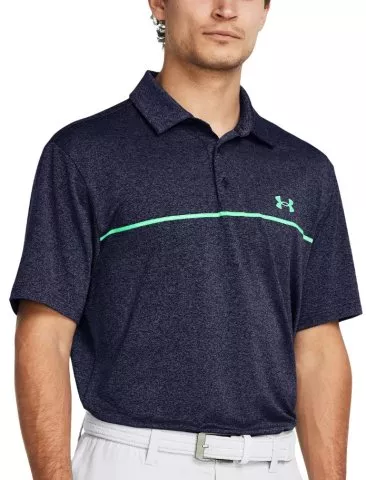 UA Playoff 3.0 Stripe Polo-BLU