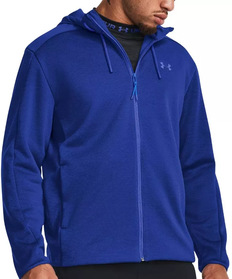 Sweatshirt à capuche Under Armour UA ESSENTIAL SWACKET-BLU