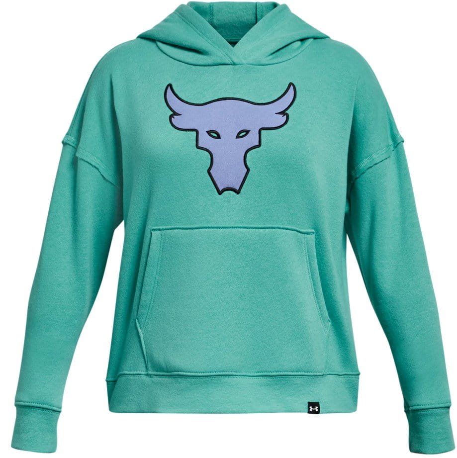Hooded sweatshirt Under Armour Pjt Rck Brhma Bull Fleece HD-GRN