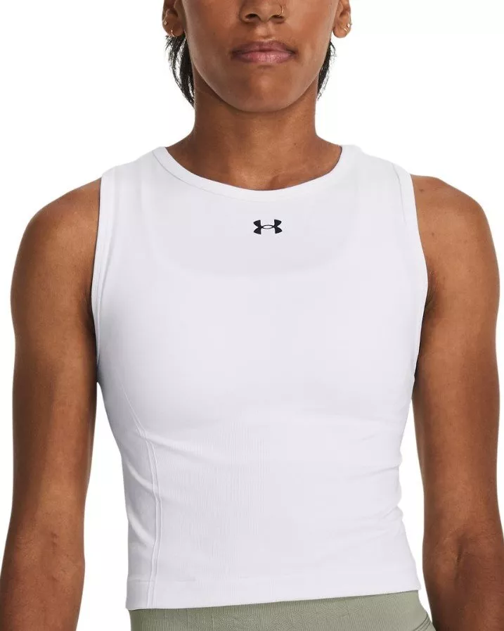 Under Armour UA Train Seamless Tank-WHT Atléta