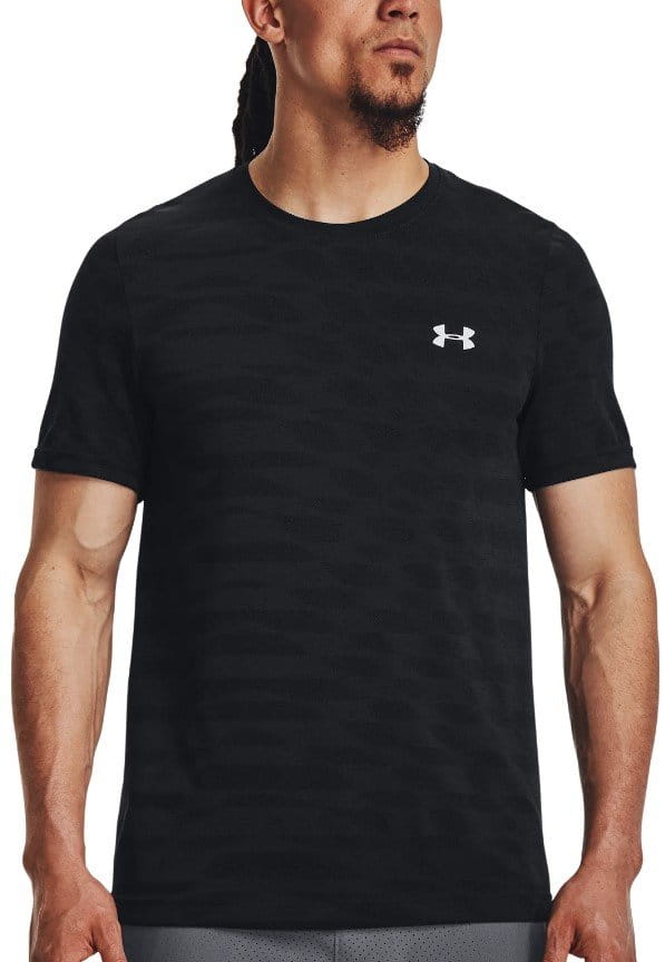 Koszulka Under Armour UA Seamless Ripple SS-BLK
