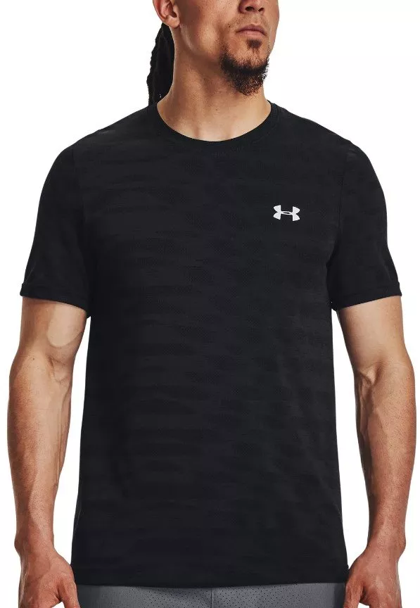 Koszulka Under Armour UA Seamless Ripple SS-BLK