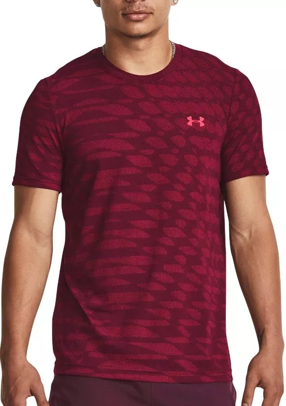 T-Shirt Under Armour UA Seamless Ripple SS-MRN