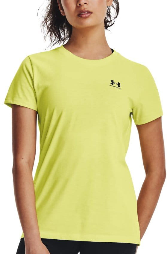 T-Shirt Under Armour UA W SPORTSTYLE LC SS-YLW