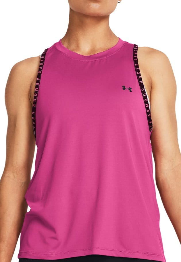 Singlet Under Armour Knockout Novelty Tank-PNK