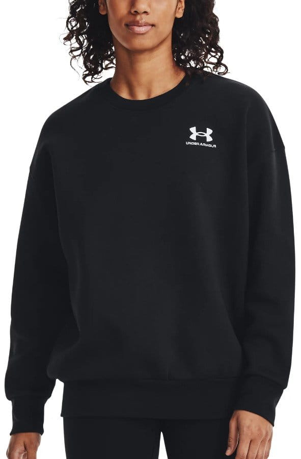 Sweatshirt Under Armour Essential Flc OS Crew-BLK