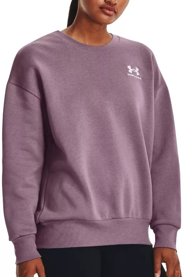 Sweatshirt Under Armour Essential Flc OS Crew-PPL