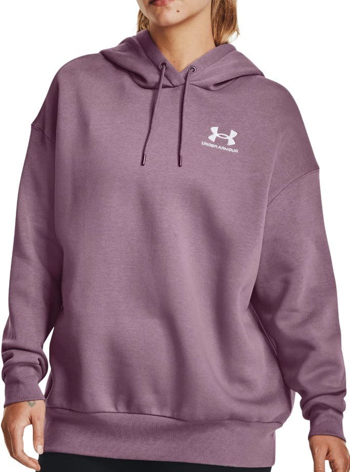 Hooded sweatshirt Under Armour Essential Flc OS Hoodie PPL Top4Running.ie