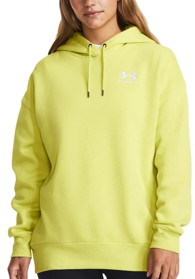 Sudadera con capucha Under Armour Essential Flc OS Hoodie-YLW