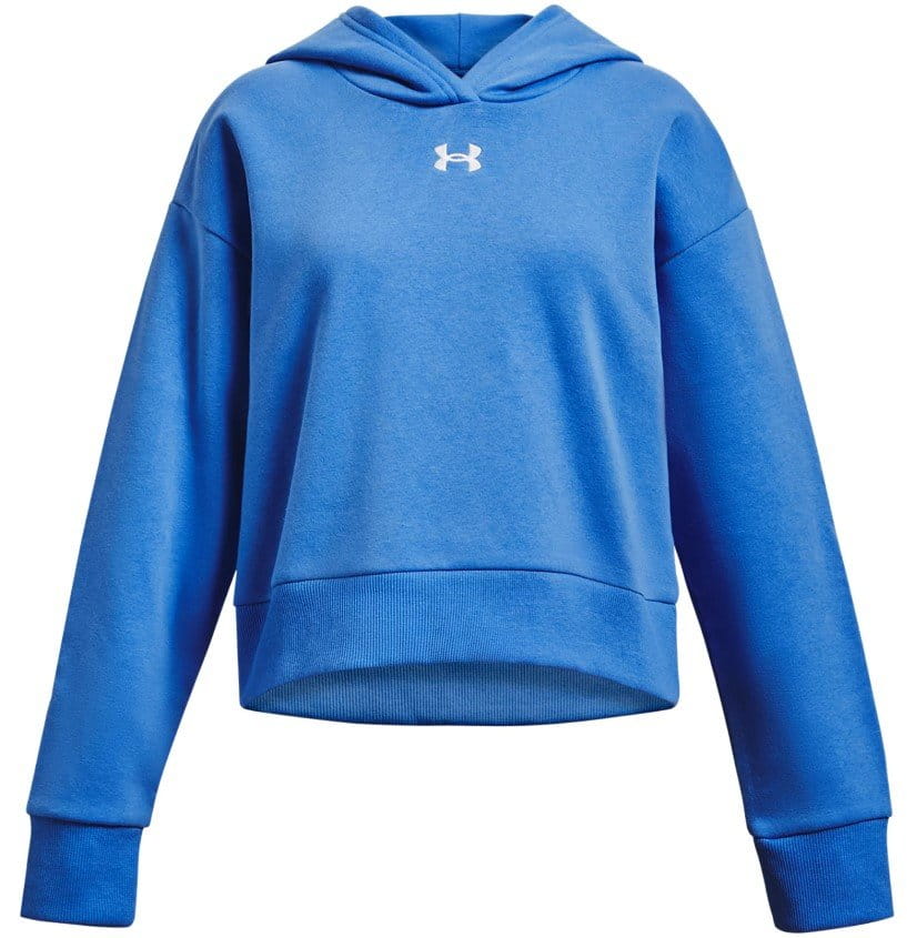 Hoodie Under Armour UA Rival Fleece Crop Hoodie-BLU