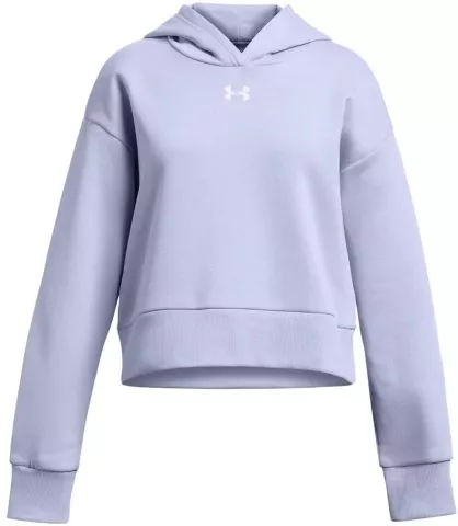 UA Rival Fleece Crop Hoodie-PPL