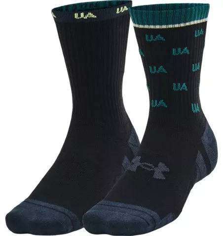 UA Performance Cotton 2 Pack Mid-Crew