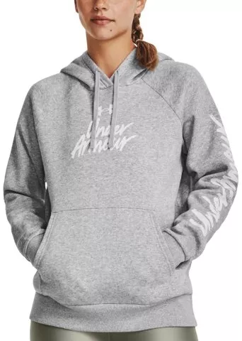 UA Rival Fleece Graphic Hdy-GRY