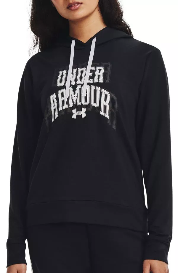 Hooded sweatshirt Under Armour UA Rival Terry Graphic Hdy-BLK