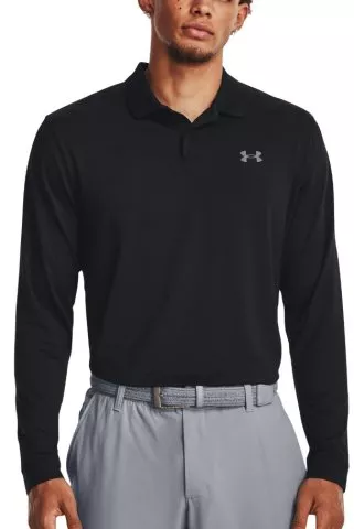 UA Performance 3.0 LS Polo-BLK