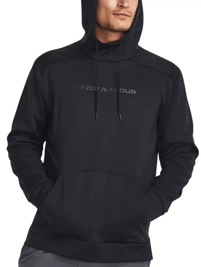 Hoodie Under UA Armour Fleece Wordmark HD-BLK