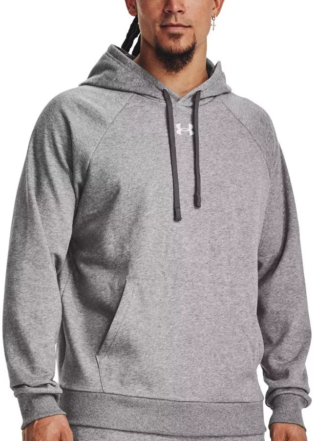 Bluza z kapturem Under Armour UA Rival Fleece Hoodie-GRY