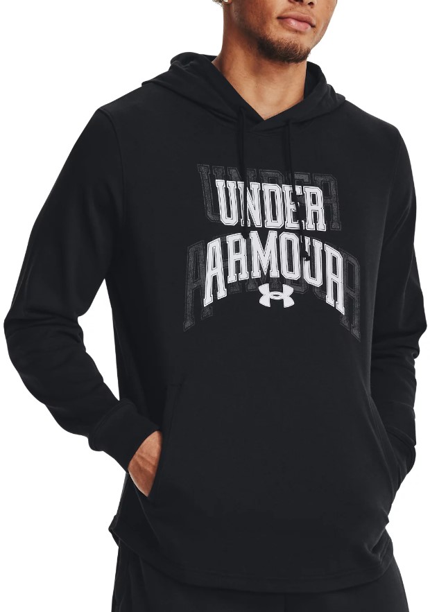 Sweatshirt com capuz Under Armour UA Rival Terry Graphic HD-BLK