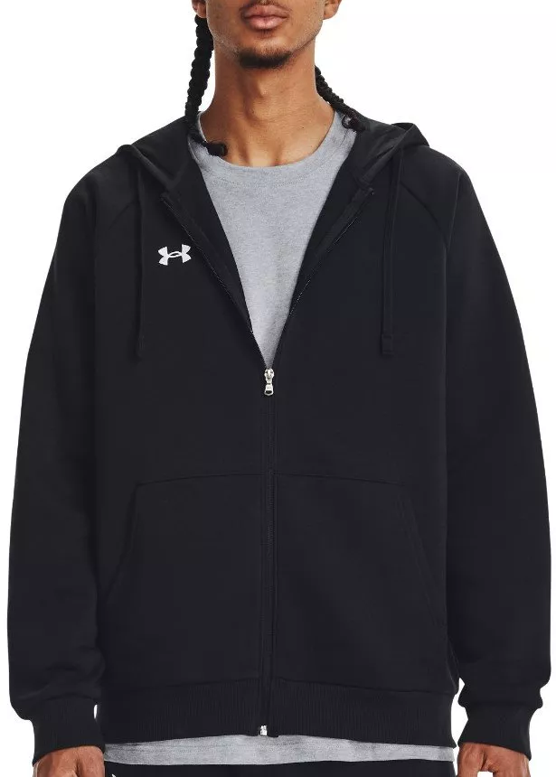 Hoodie Under Armour UA Rival Fleece FZ Hoodie-BLK