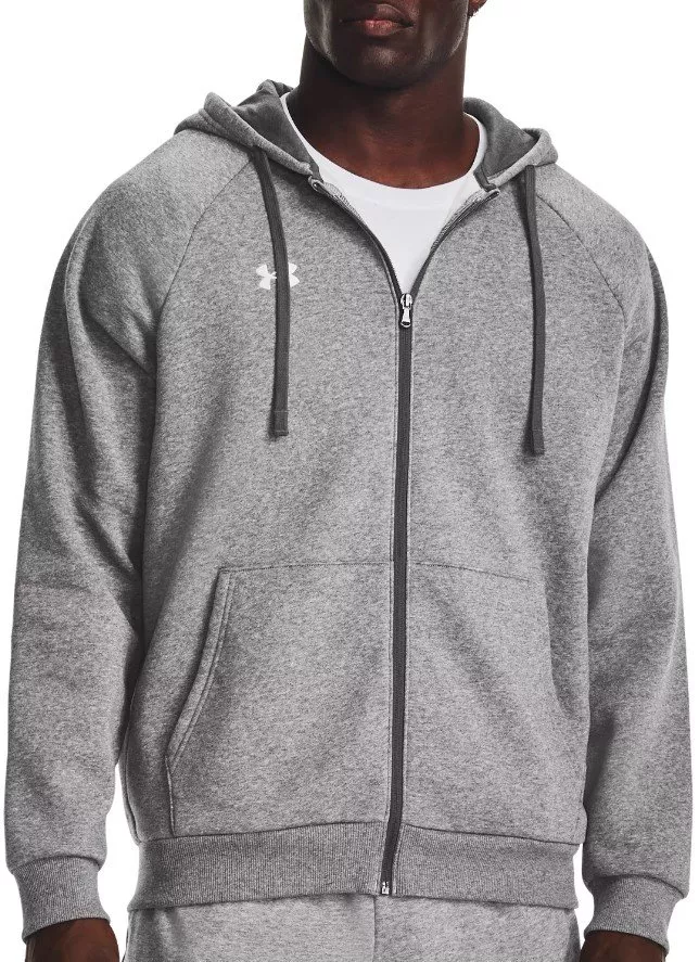 Hoodie Under Armour UA Rival Fleece FZ Hoodie-GRY