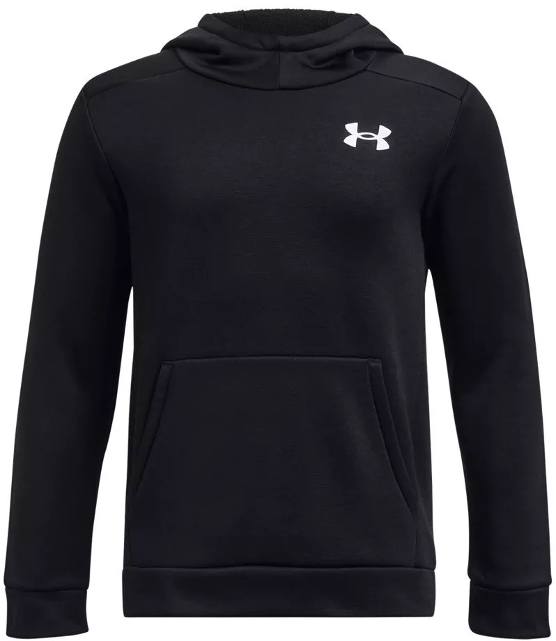 Hoodie Under UA Armour Fleece Graphic HD BLK Top4Running