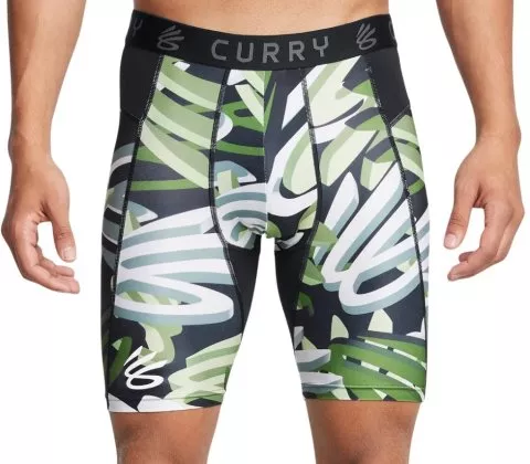 UA Curry HG Prtd Shorts-GRN