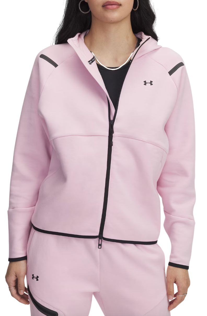 Sweatshirt med hætte Under Armour Unstoppable Fleece FZ