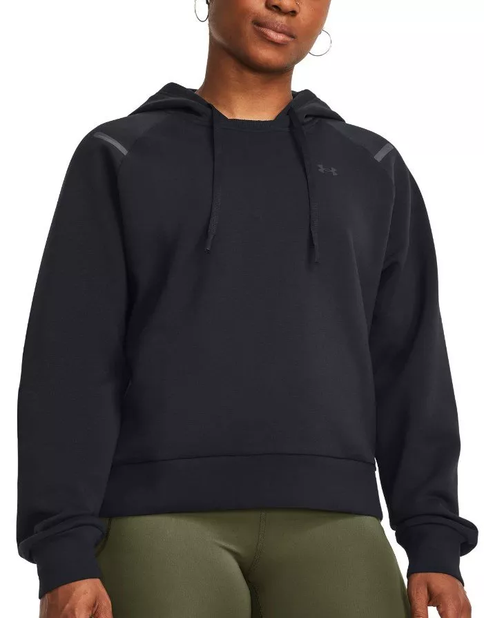 Sweatshirt Under Armour Unstoppable Flc Hoodie-BLK