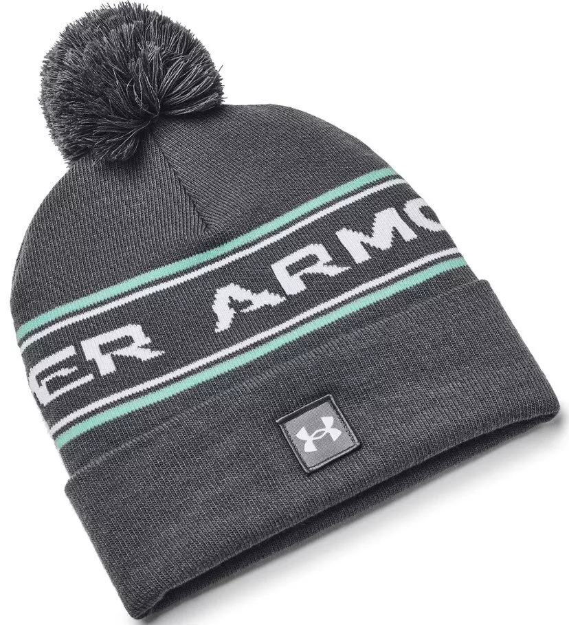 Kappen Under Armour UA Men's Halftime Pom Beanie-GRY