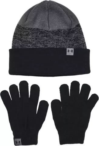 B's Beanie & Glove Combo-BLK