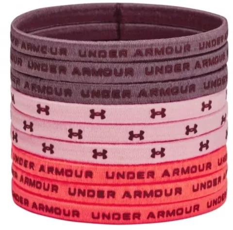 UA Elastic Hair Tie 9PK-PPL