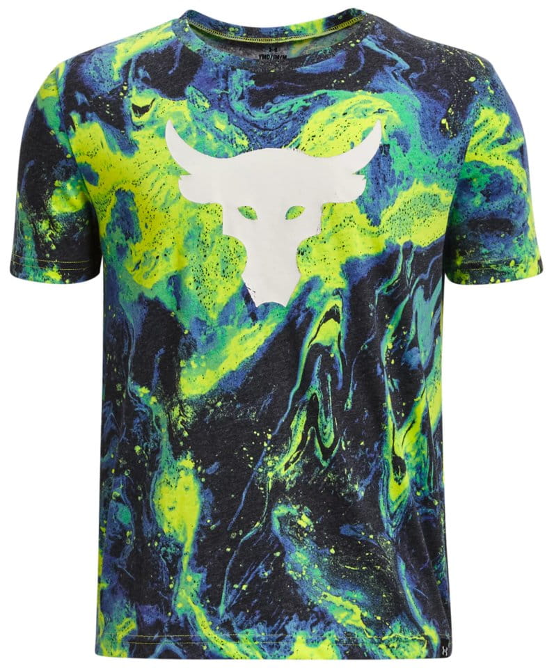 Under Armour Project Rock Marble Print Rövid ujjú póló